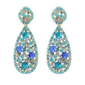 Blue Waterdrop Earrings